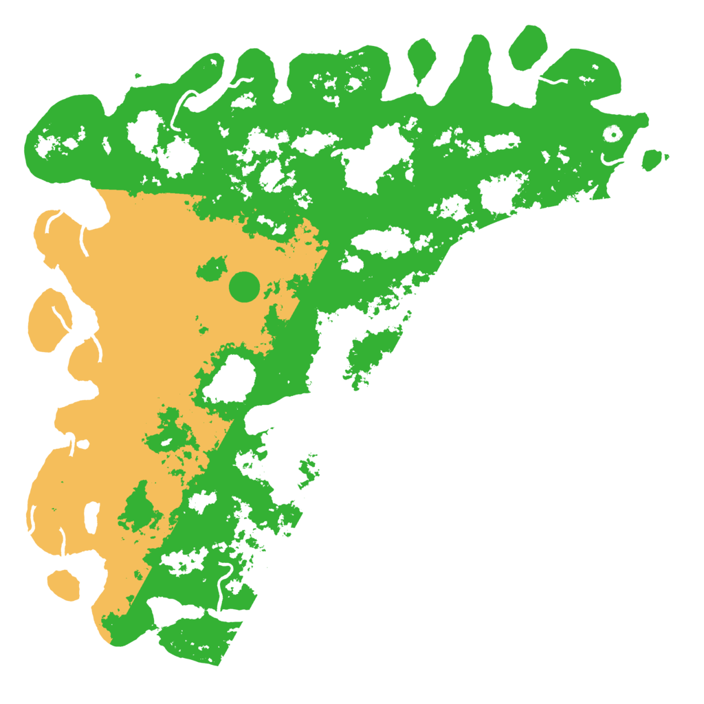 Biome Rust Map: Procedural Map, Size: 6000, Seed: 994926583