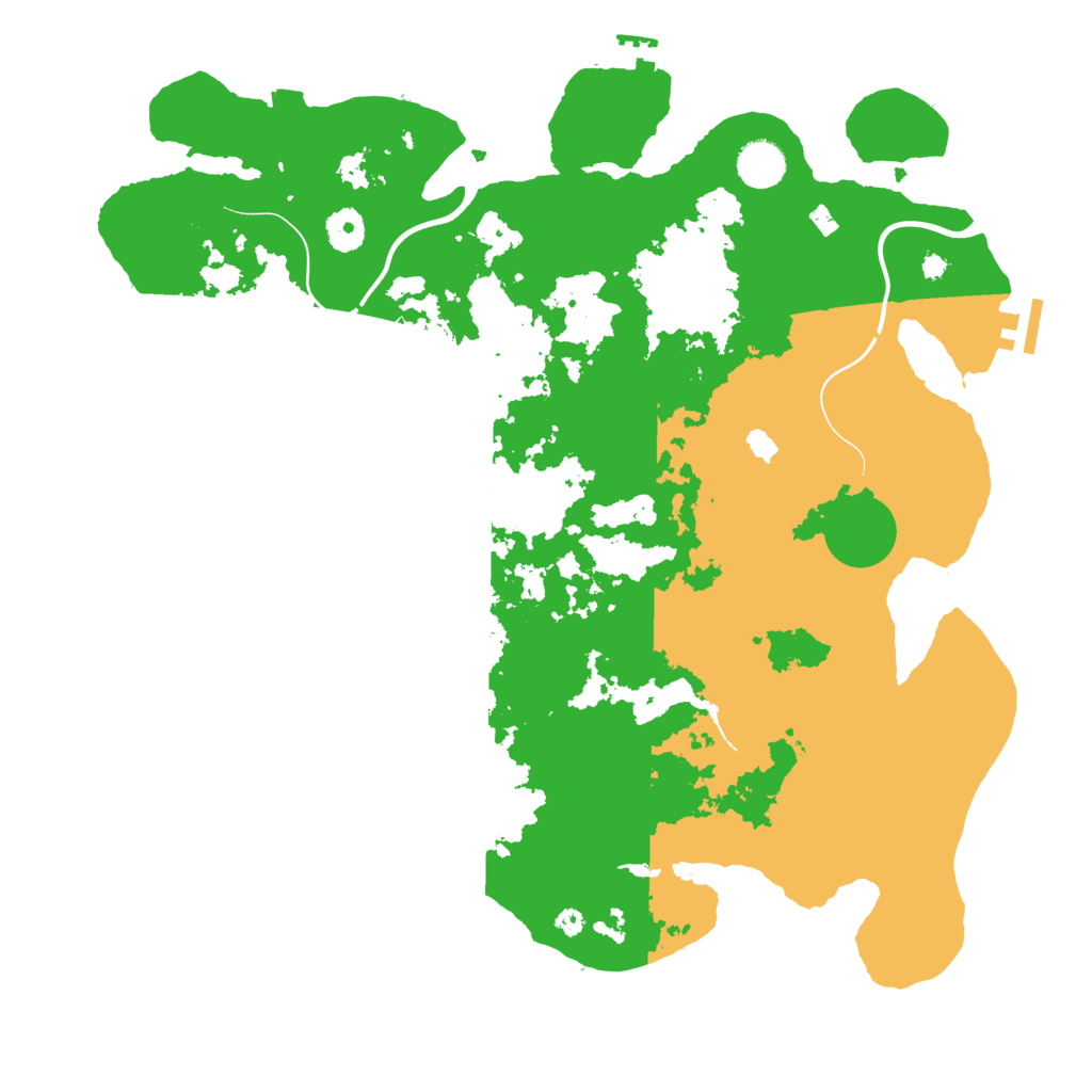 Biome Rust Map: Procedural Map, Size: 4000, Seed: 2060523679