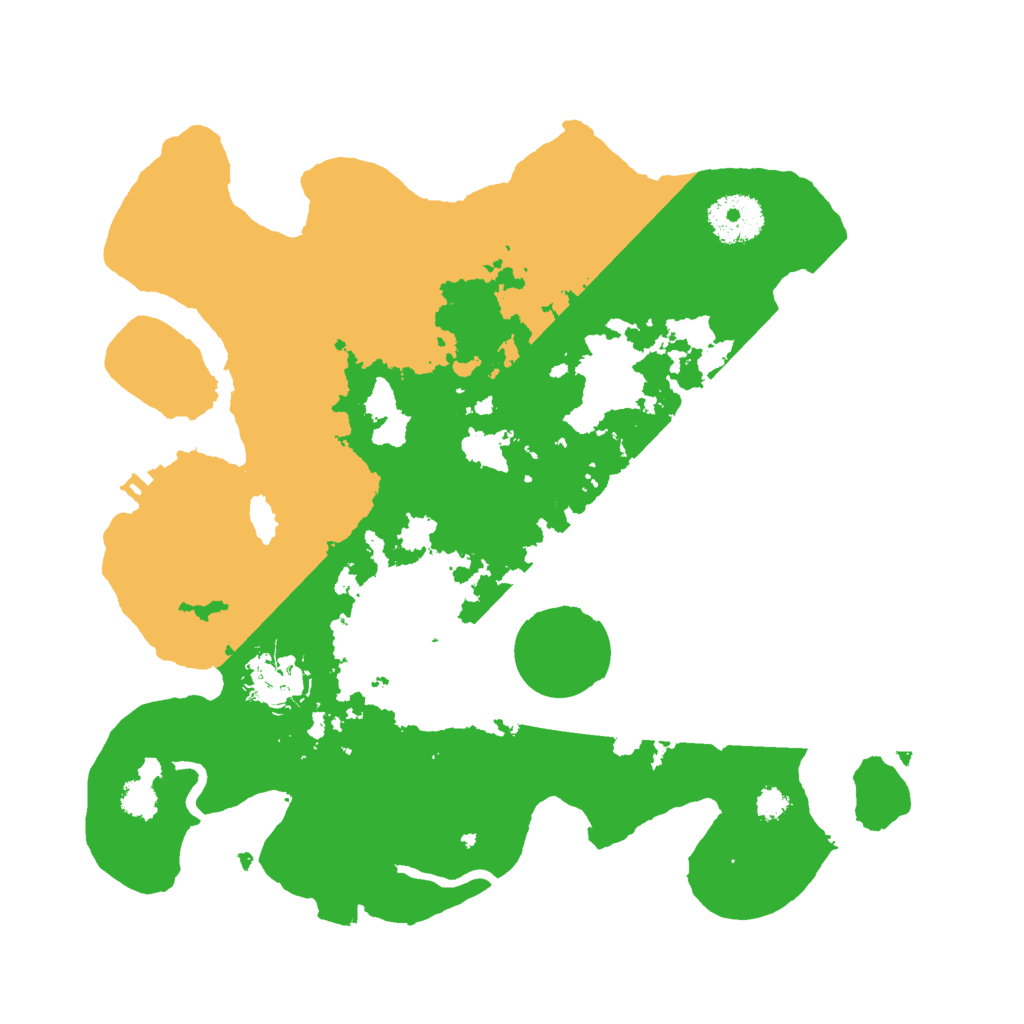 Biome Rust Map: Procedural Map, Size: 3000, Seed: 8588764