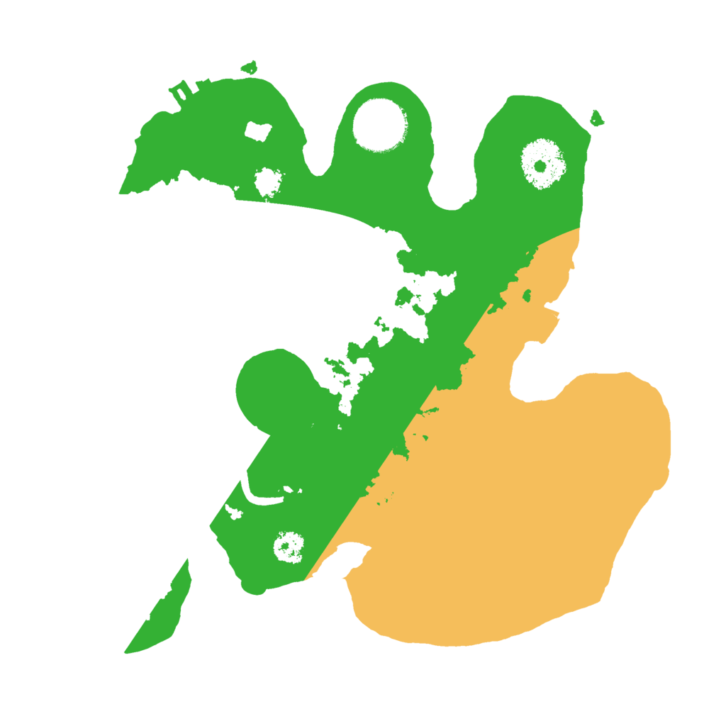Biome Rust Map: Procedural Map, Size: 2400, Seed: 1743537783