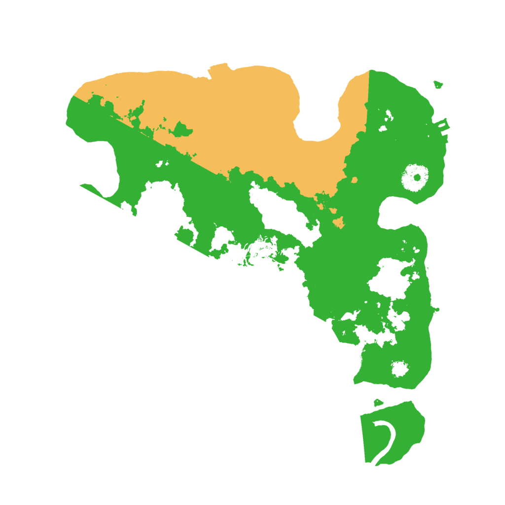 Biome Rust Map: Procedural Map, Size: 2850, Seed: 437411428