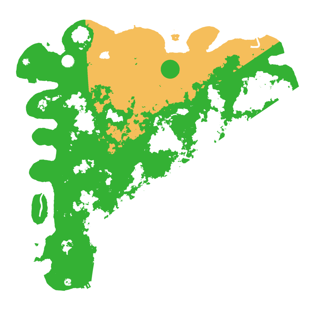 Biome Rust Map: Procedural Map, Size: 4500, Seed: 1352122647