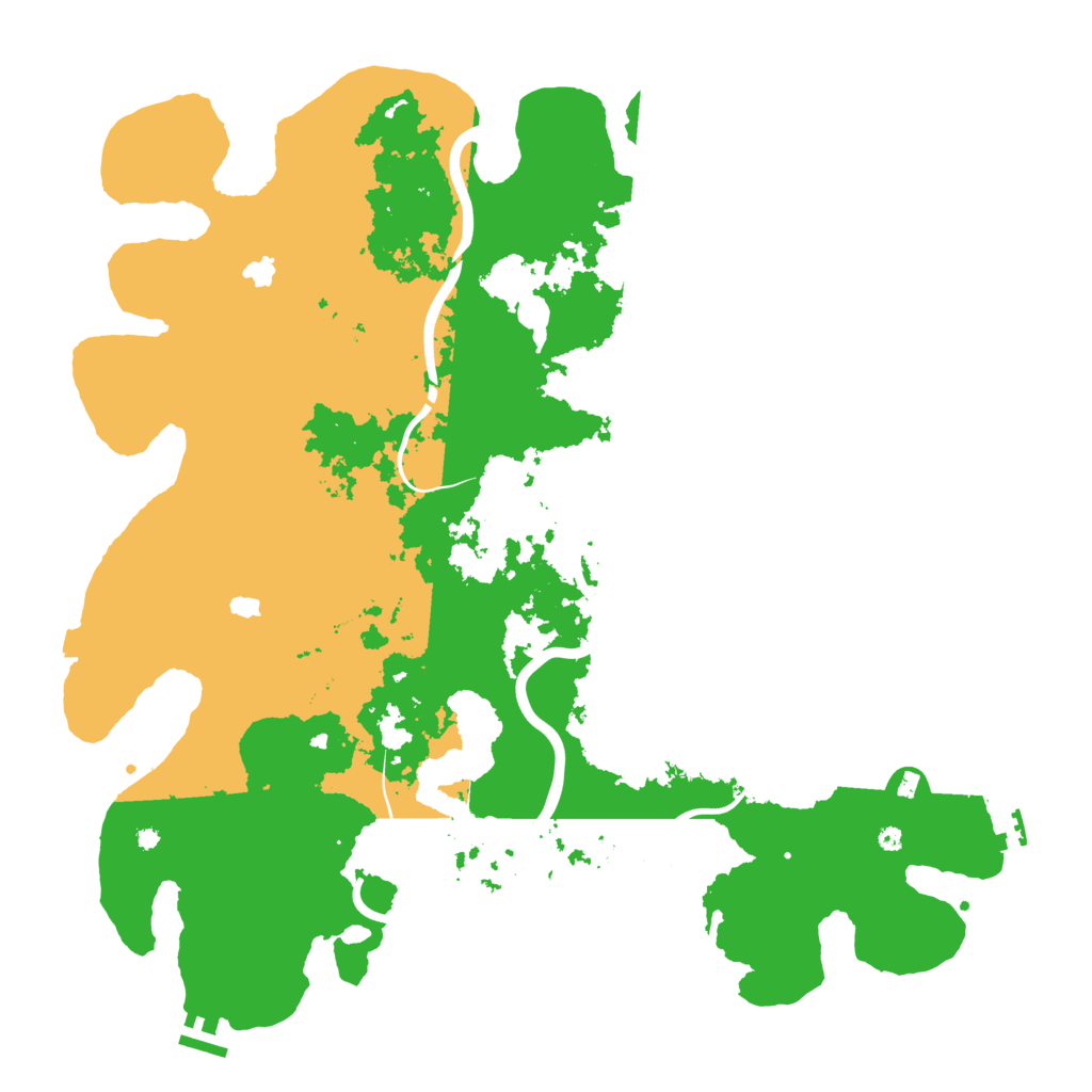 Biome Rust Map: Procedural Map, Size: 4500, Seed: 11982023