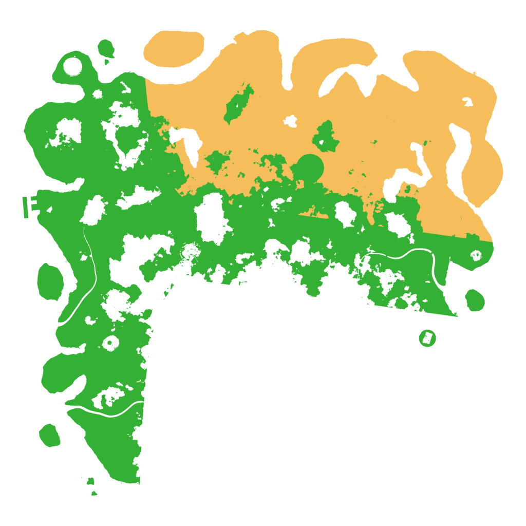 Biome Rust Map: Procedural Map, Size: 5000, Seed: 1527923396