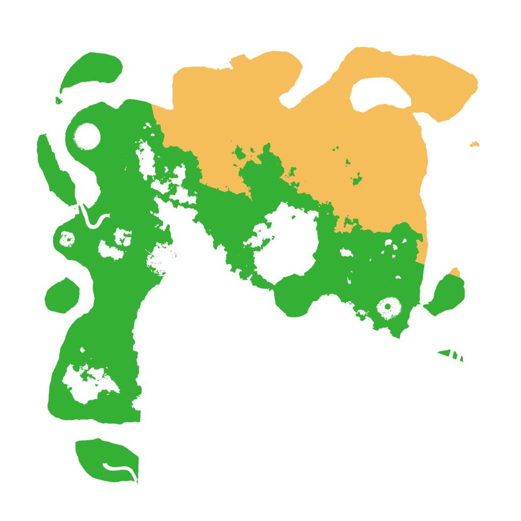 Biome Rust Map: Procedural Map, Size: 3500, Seed: 3300010