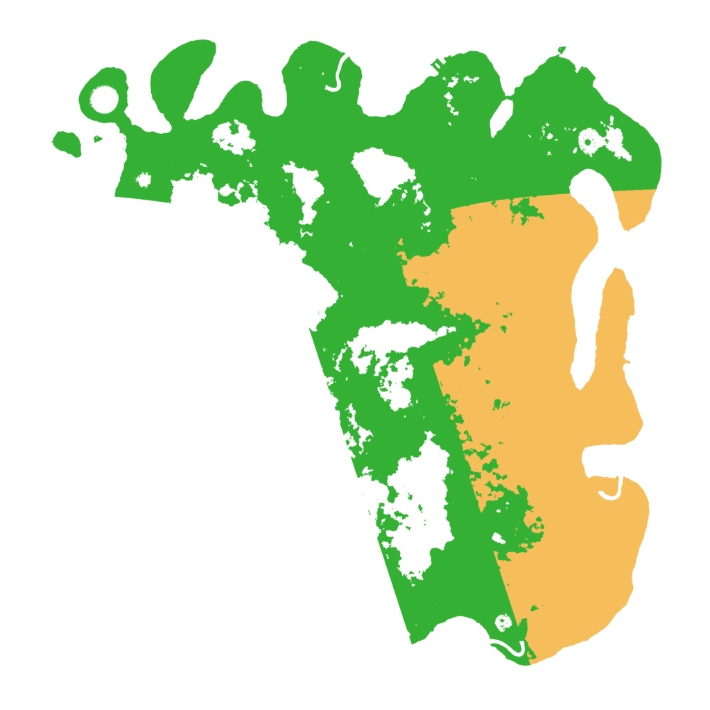 Biome Rust Map: Procedural Map, Size: 4500, Seed: 133755812