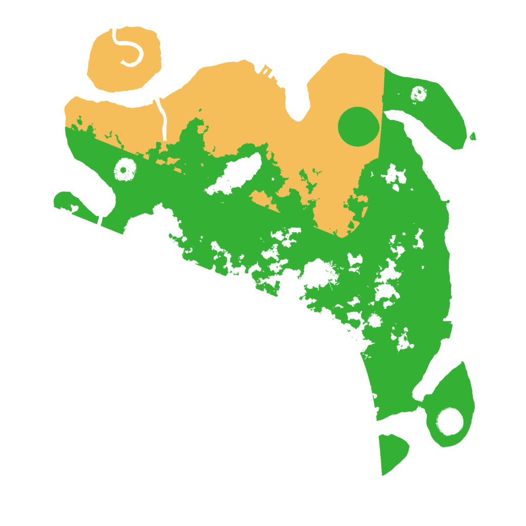 Biome Rust Map: Procedural Map, Size: 3500, Seed: 1966832987