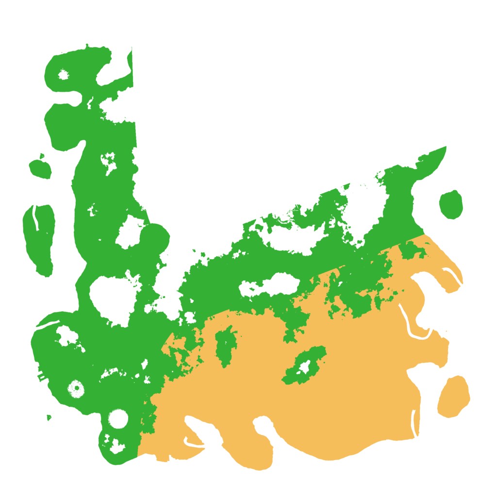 Biome Rust Map: Procedural Map, Size: 4500, Seed: 1691932199
