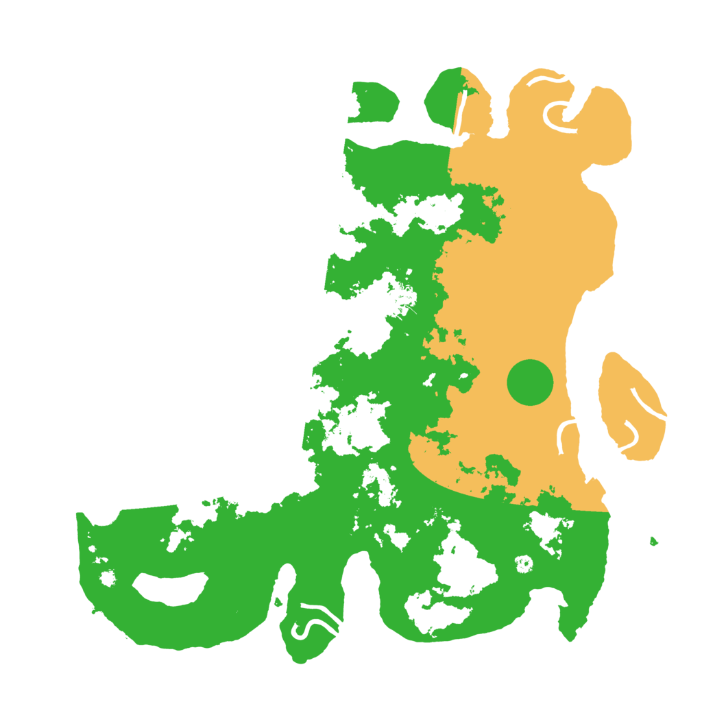 Biome Rust Map: Procedural Map, Size: 4000, Seed: 253825
