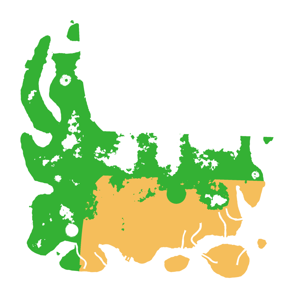 Biome Rust Map: Procedural Map, Size: 4050, Seed: 1168497426