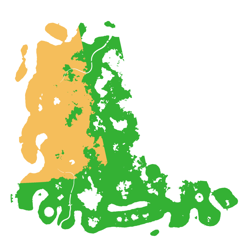 Biome Rust Map: Procedural Map, Size: 4500, Seed: 677302942