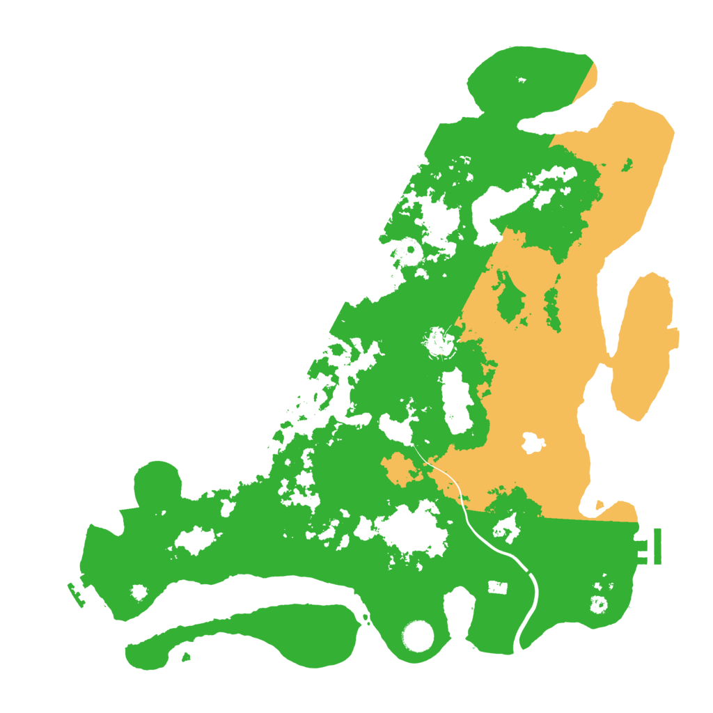 Biome Rust Map: Procedural Map, Size: 4000, Seed: 1765470627