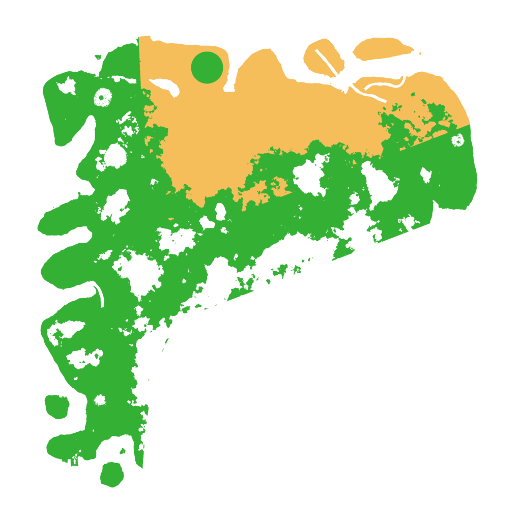 Biome Rust Map: Procedural Map, Size: 4300, Seed: 243306874