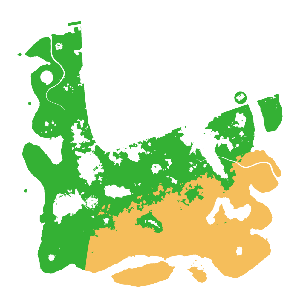 Biome Rust Map: Procedural Map, Size: 4250, Seed: 1655113017