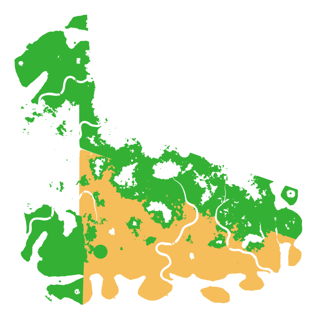 Biome Rust Map: Procedural Map, Size: 6000, Seed: 1664862843