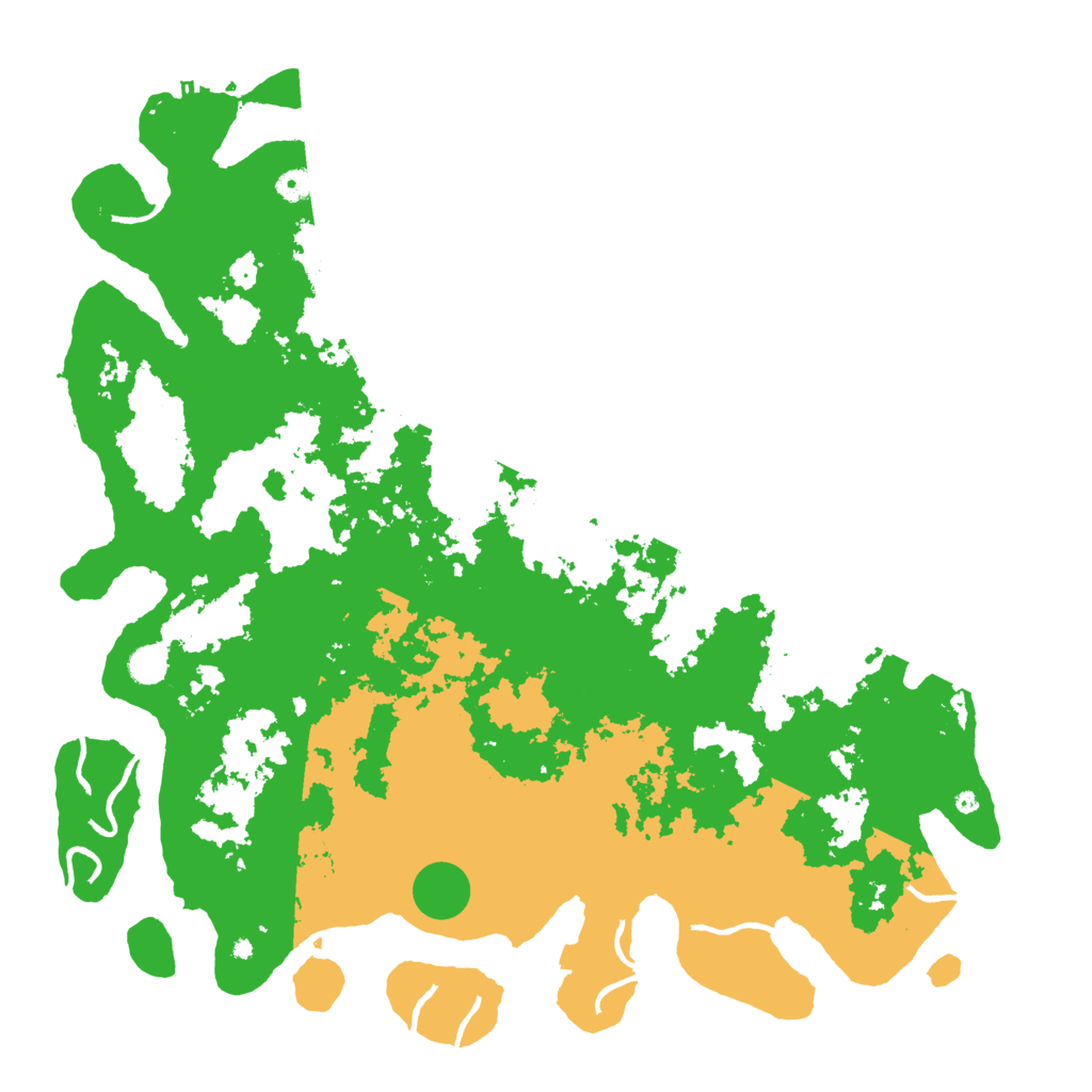 Biome Rust Map: Procedural Map, Size: 5000, Seed: 4815926