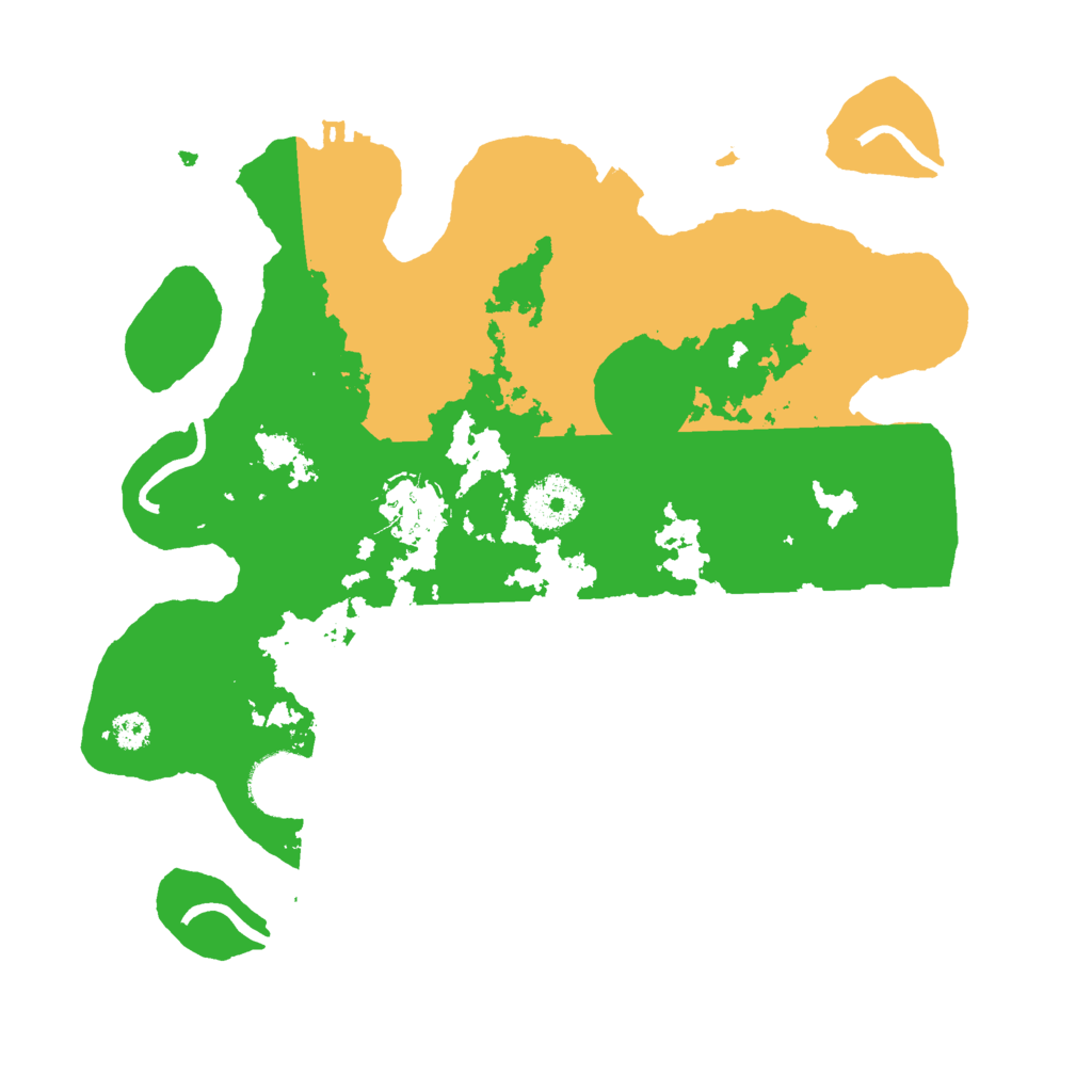 Biome Rust Map: Procedural Map, Size: 3000, Seed: 852719624