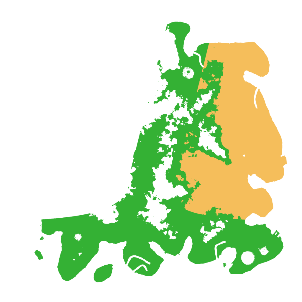 Biome Rust Map: Procedural Map, Size: 4000, Seed: 430915211