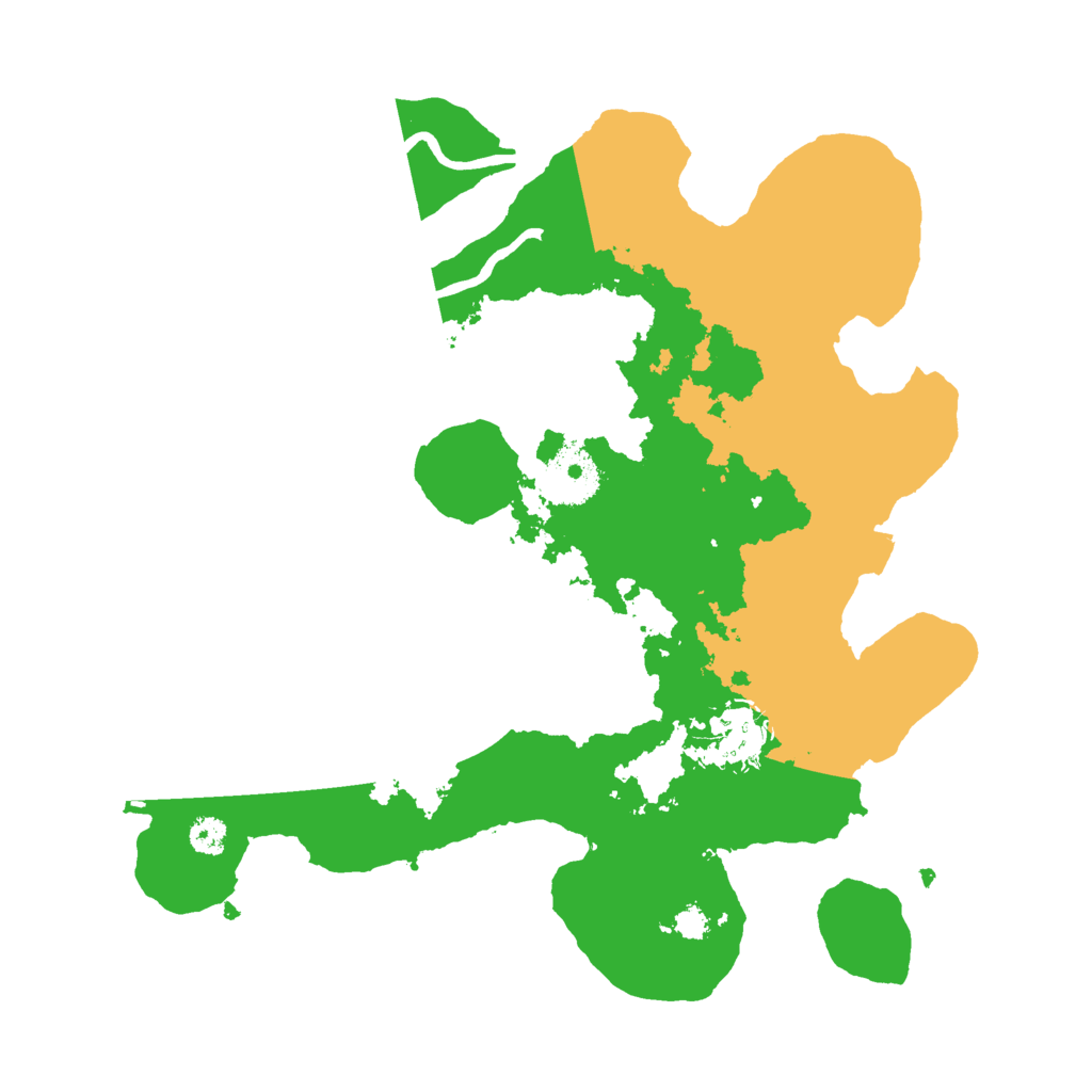 Biome Rust Map: Procedural Map, Size: 3000, Seed: 571385735