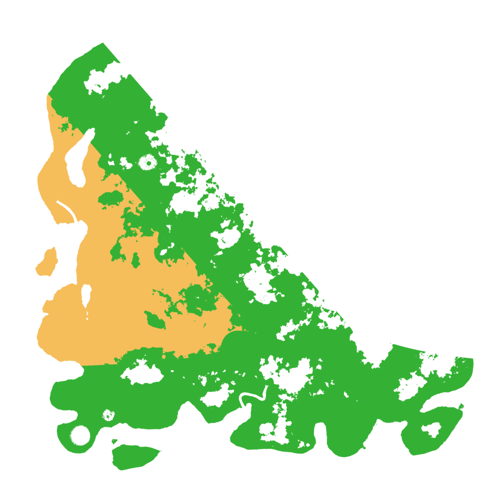 Biome Rust Map: Procedural Map, Size: 4500, Seed: 291195258