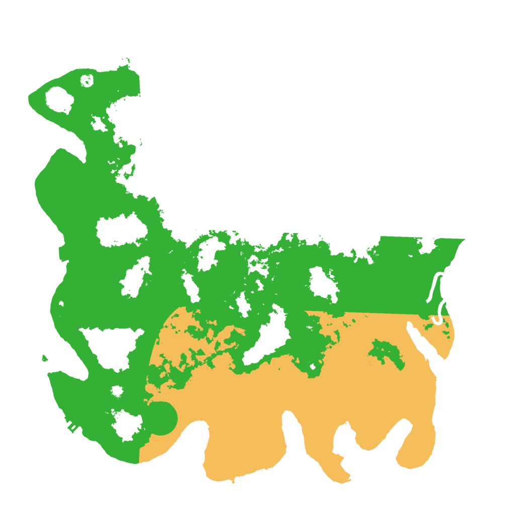 Biome Rust Map: Procedural Map, Size: 4000, Seed: 152221708