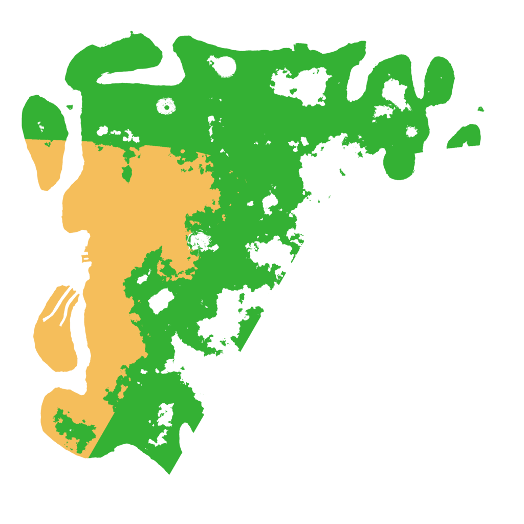 Biome Rust Map: Procedural Map, Size: 4400, Seed: 87657384