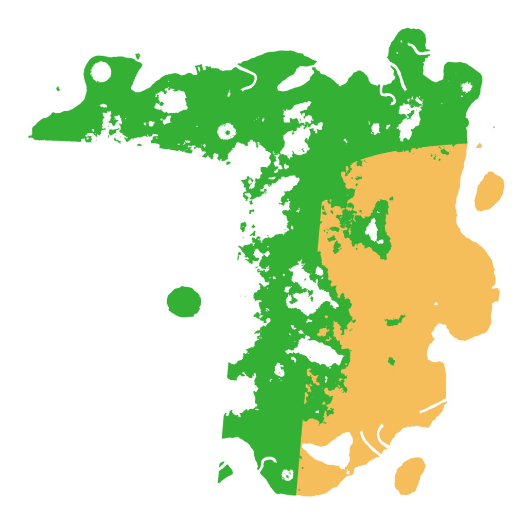 Biome Rust Map: Procedural Map, Size: 4600, Seed: 1851655900