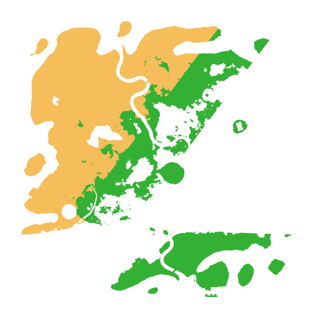 Biome Rust Map: Procedural Map, Size: 4000, Seed: 1410058095