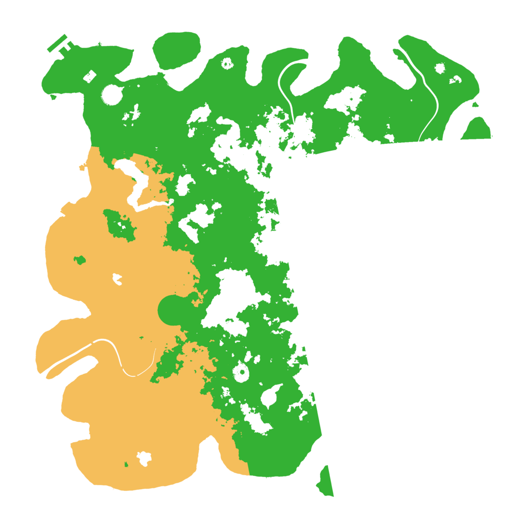 Biome Rust Map: Procedural Map, Size: 4500, Seed: 475895035
