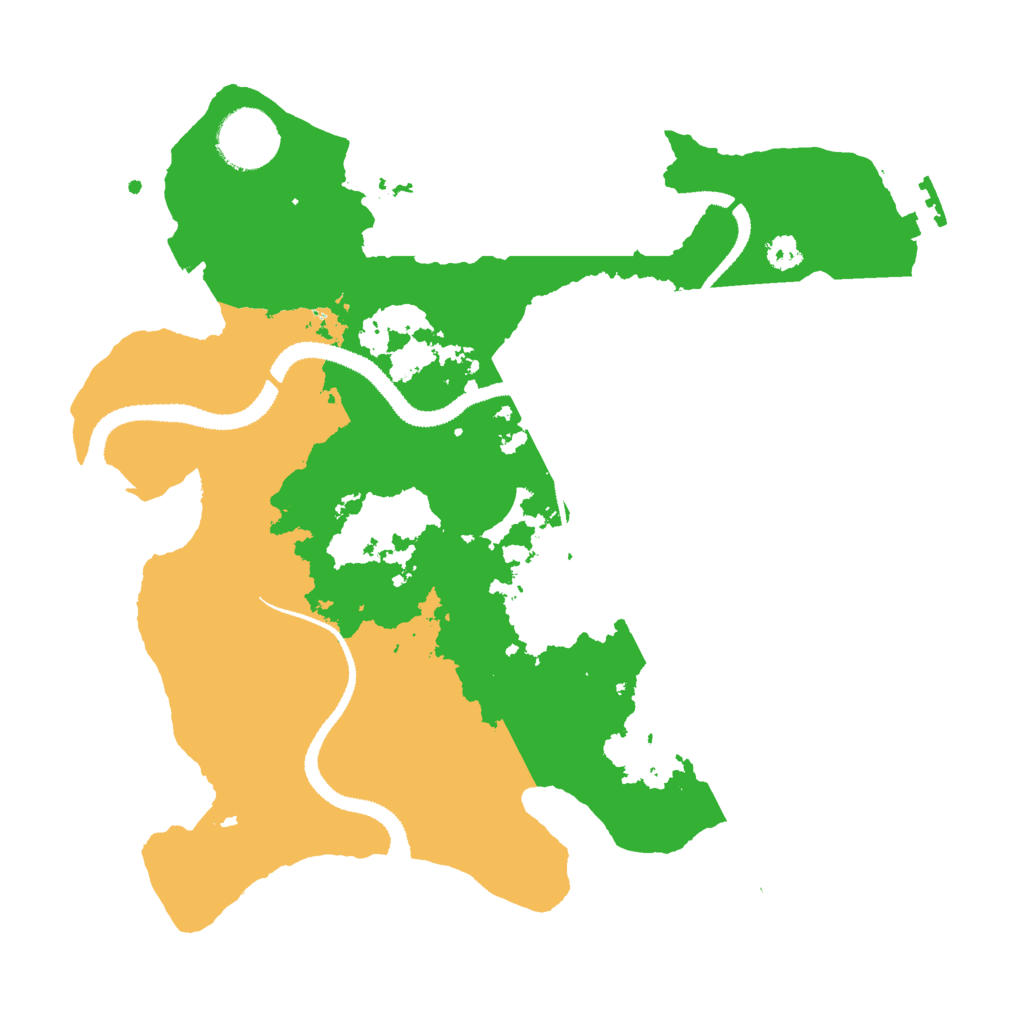 Biome Rust Map: Procedural Map, Size: 3000, Seed: 1537799170