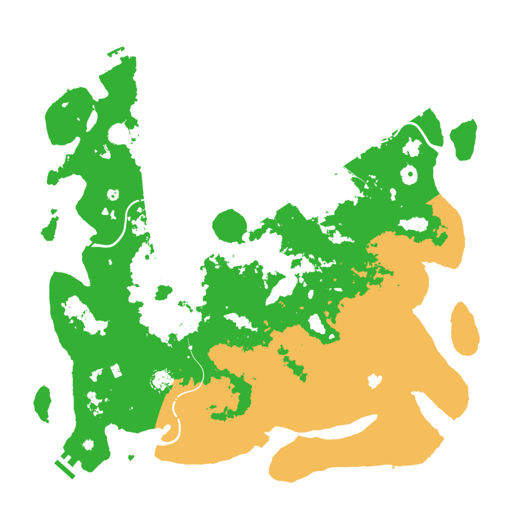 Biome Rust Map: Procedural Map, Size: 4250, Seed: 712183415