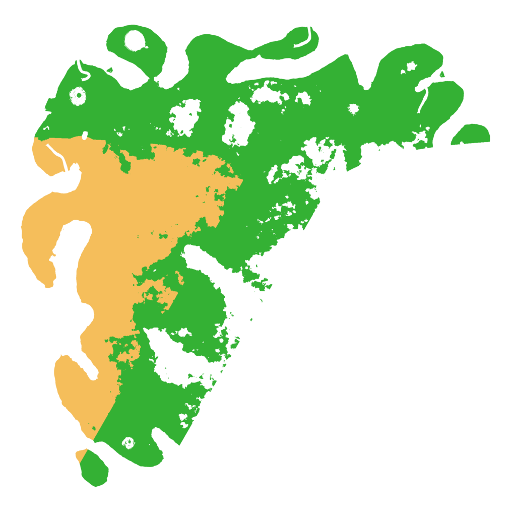 Biome Rust Map: Procedural Map, Size: 4500, Seed: 824840658