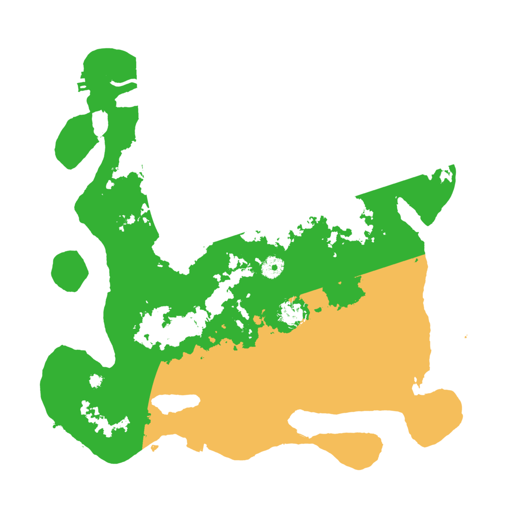 Biome Rust Map: Procedural Map, Size: 3500, Seed: 955952256