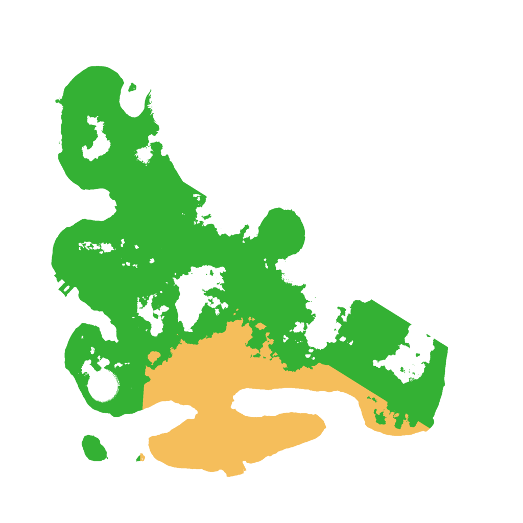 Biome Rust Map: Procedural Map, Size: 3000, Seed: 31252423