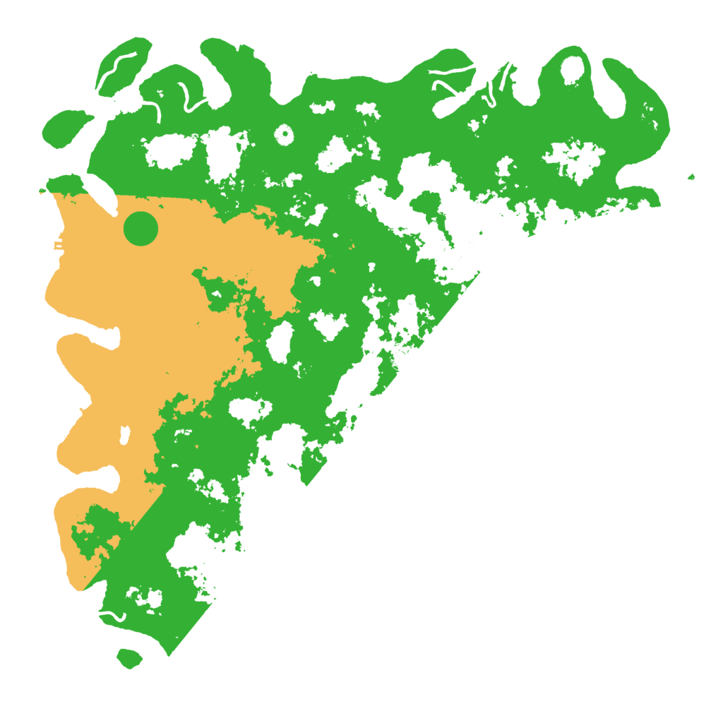 Biome Rust Map: Procedural Map, Size: 5500, Seed: 232587