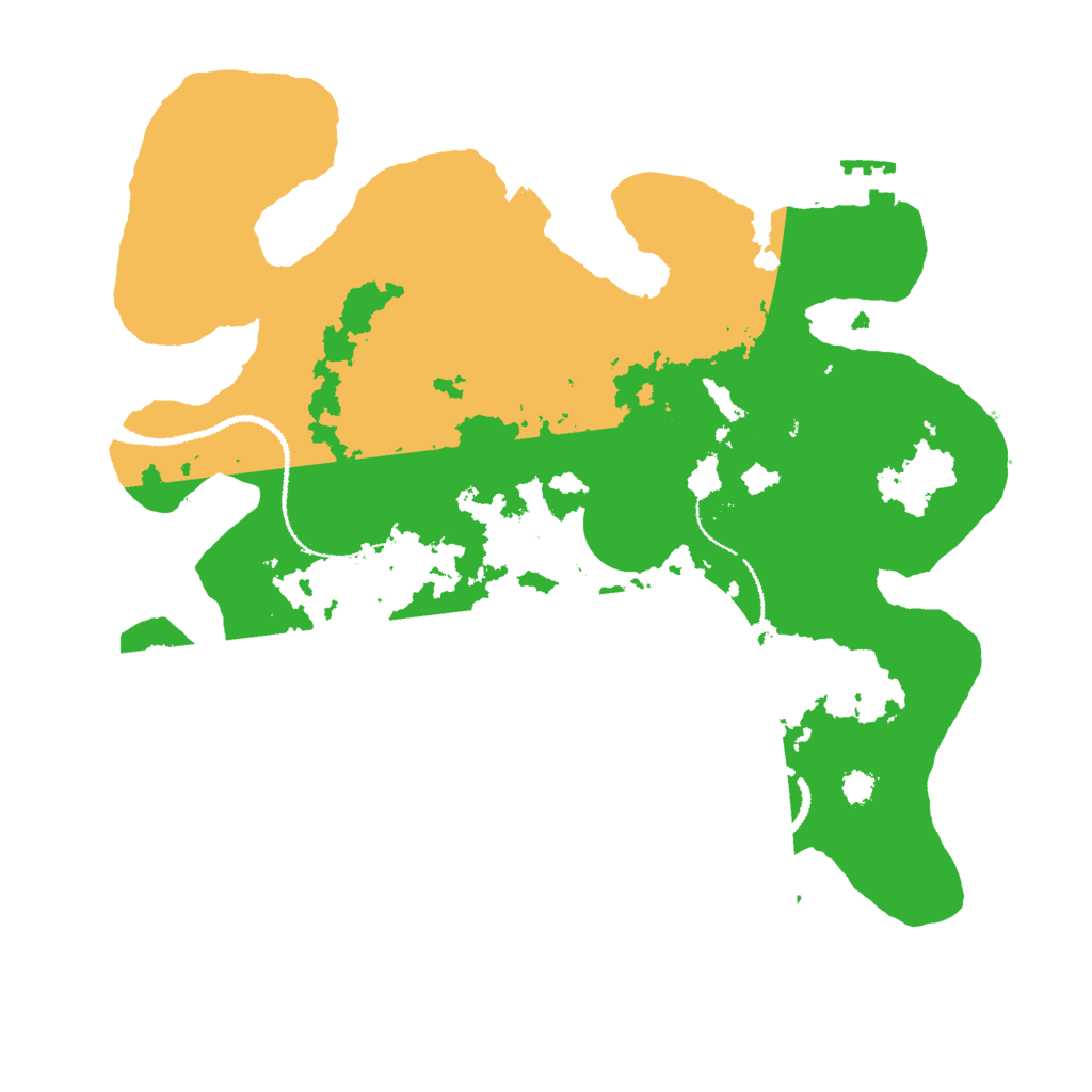Biome Rust Map: Procedural Map, Size: 3000, Seed: 99324