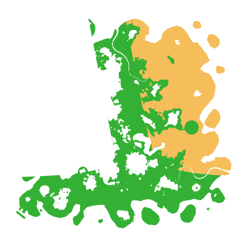 Biome Rust Map: Procedural Map, Size: 4500, Seed: 1723381128