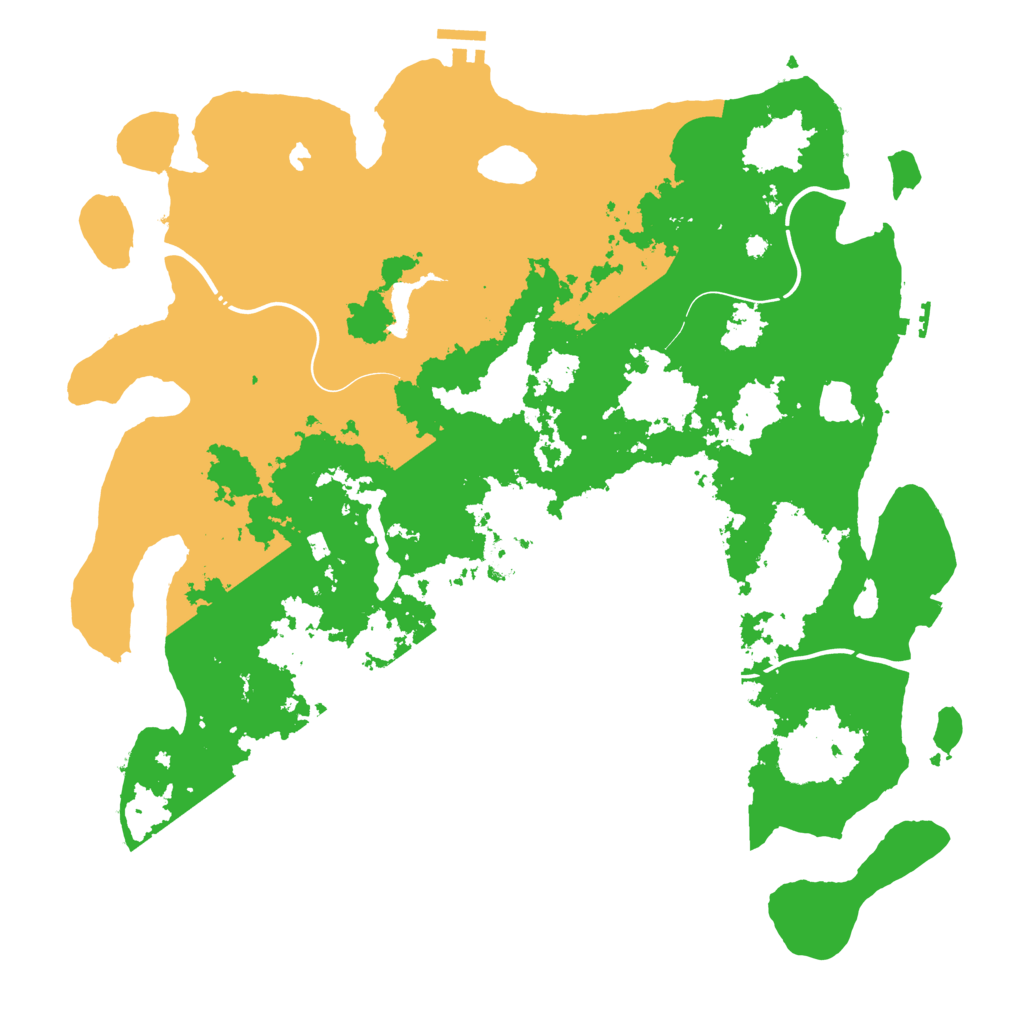 Biome Rust Map: Procedural Map, Size: 4250, Seed: 149455408