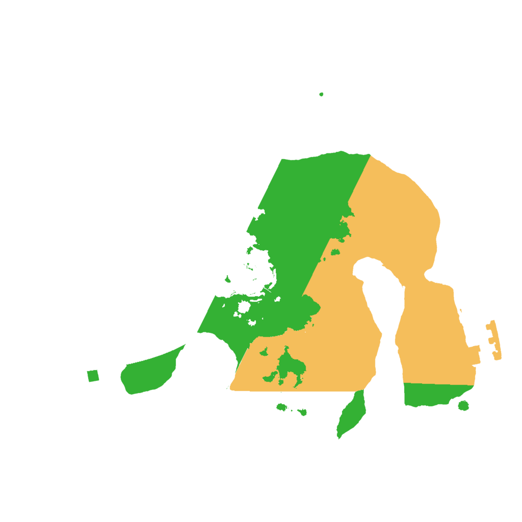 Biome Rust Map: Procedural Map, Size: 2000, Seed: 925165