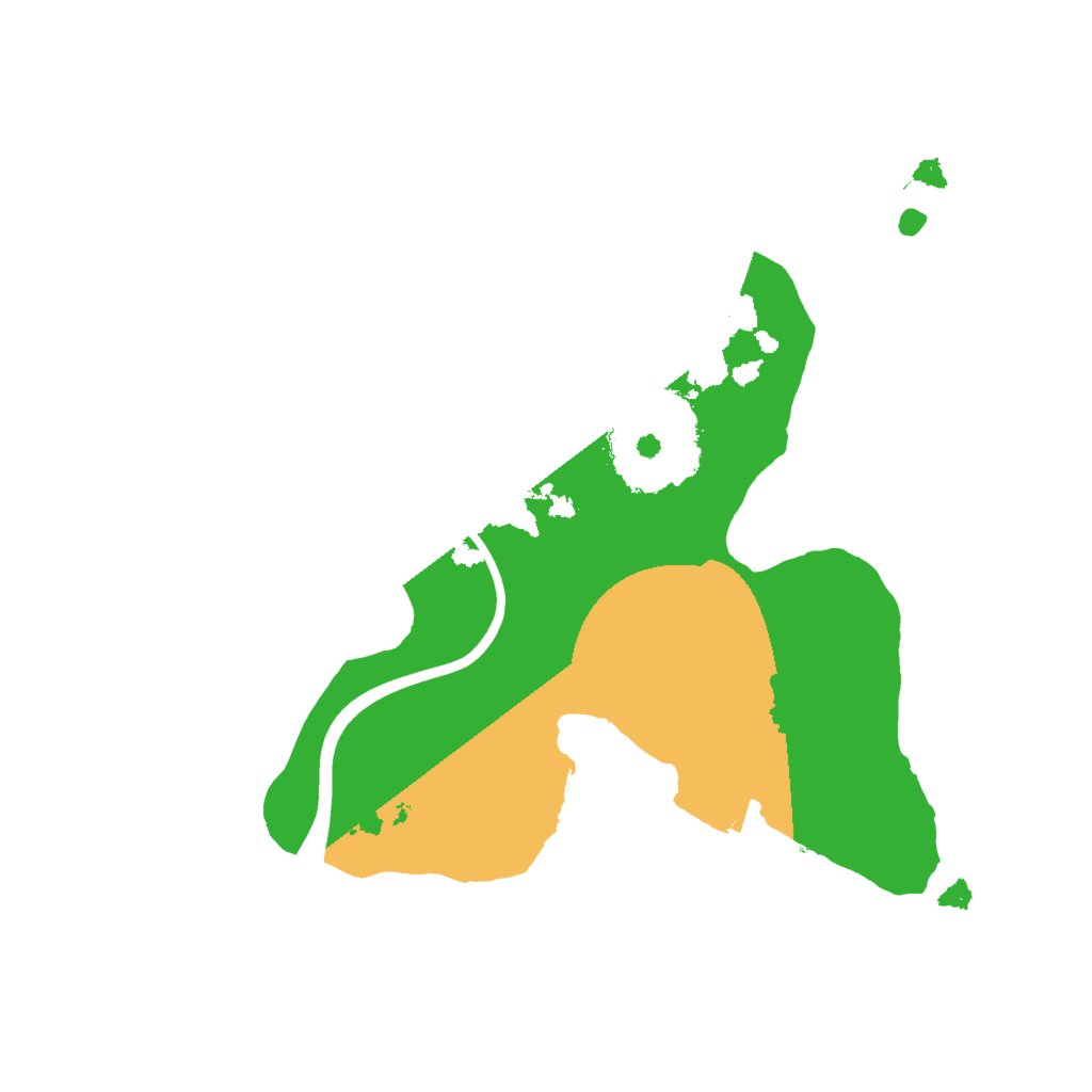 Biome Rust Map: Procedural Map, Size: 1724, Seed: 1237300300