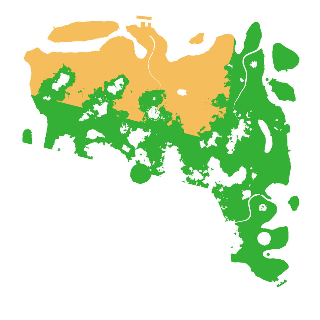 Biome Rust Map: Procedural Map, Size: 4250, Seed: 1400627573