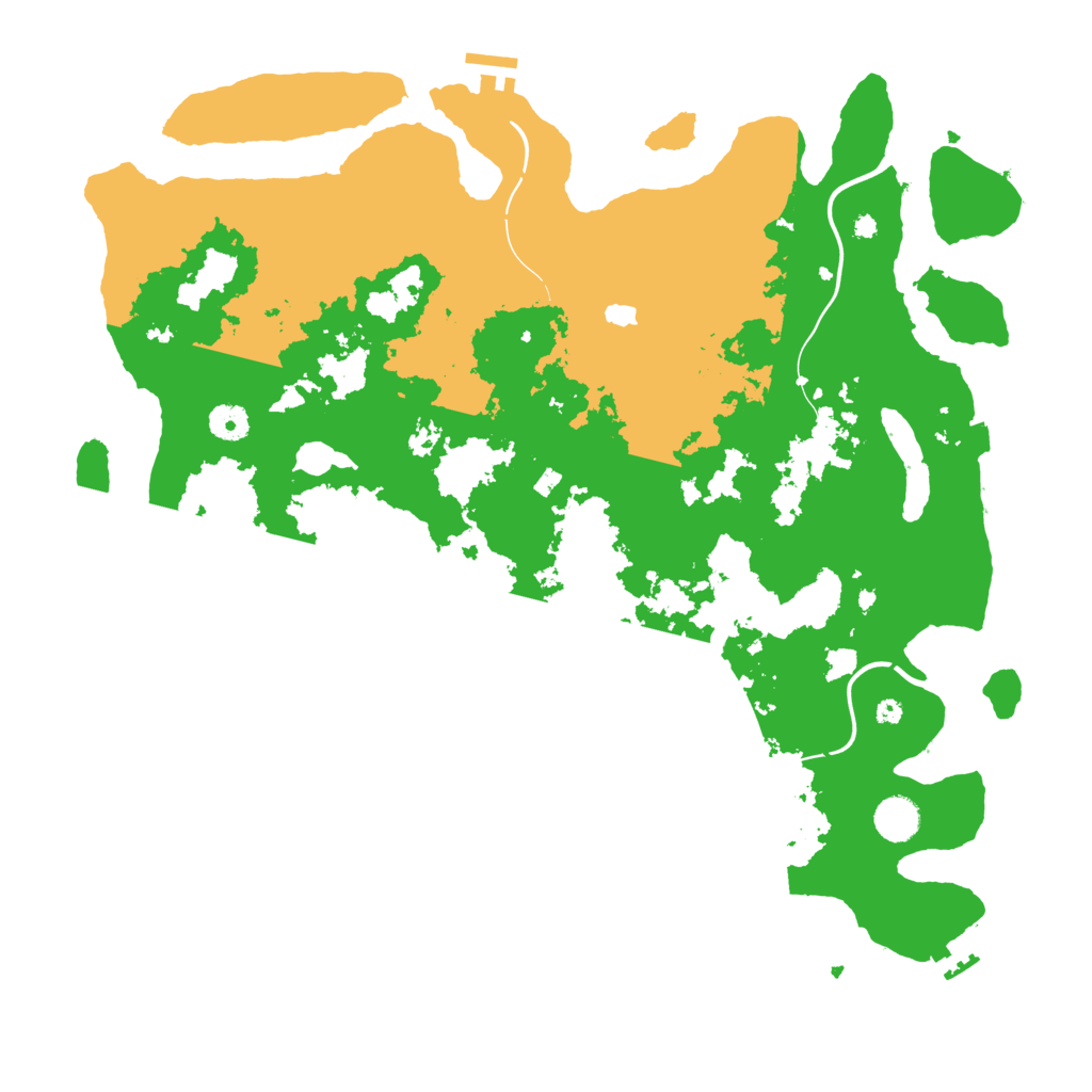 Biome Rust Map: Procedural Map, Size: 4250, Seed: 1400627573