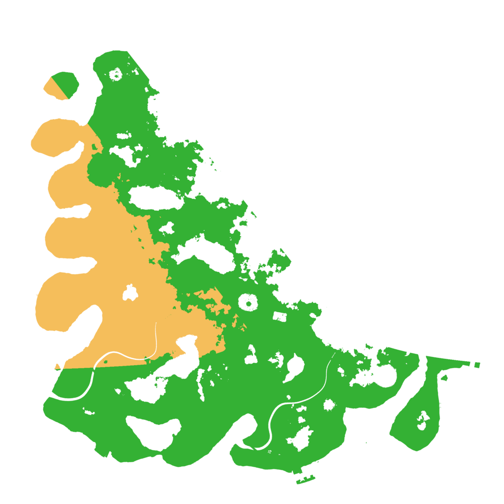 Biome Rust Map: Procedural Map, Size: 4000, Seed: 1882434