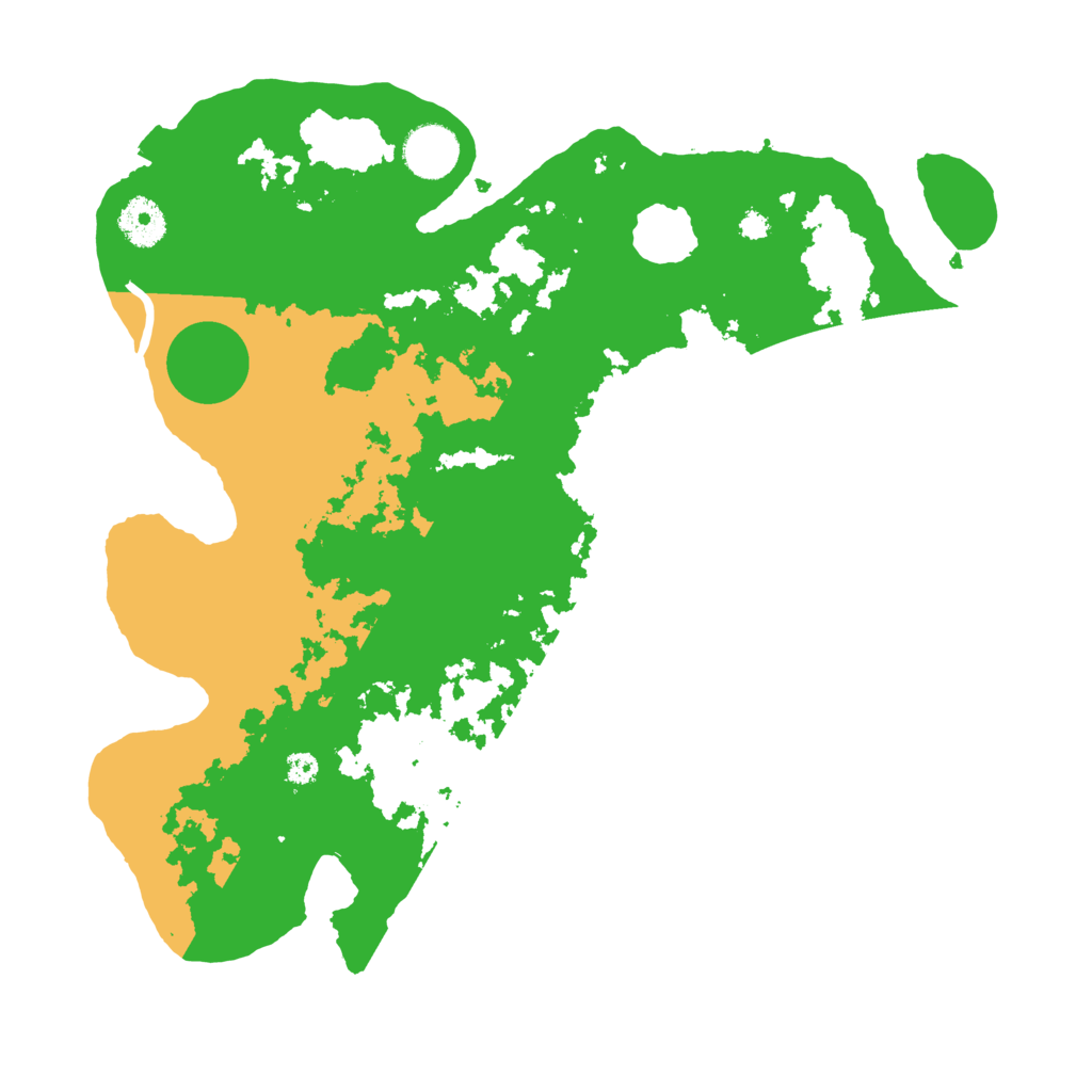 Biome Rust Map: Procedural Map, Size: 3500, Seed: 212345183