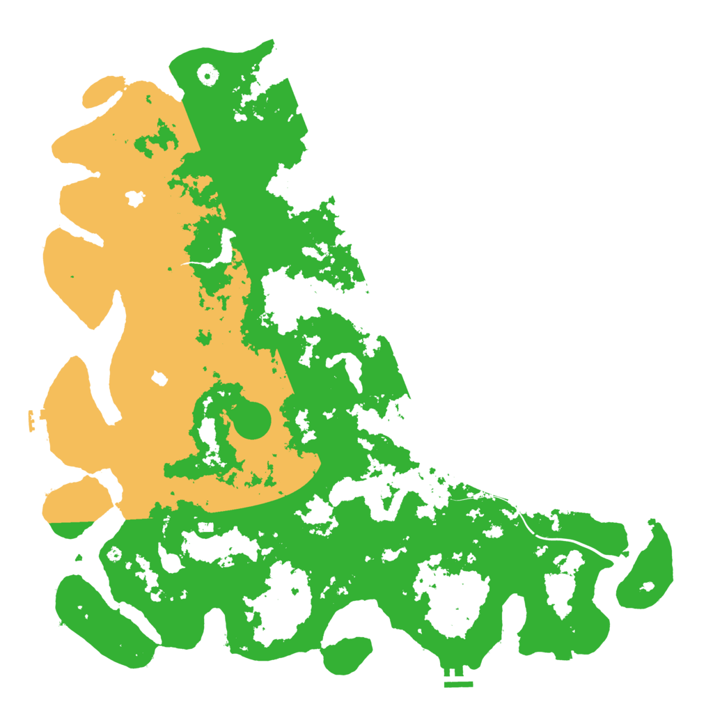 Biome Rust Map: Procedural Map, Size: 5000, Seed: 678