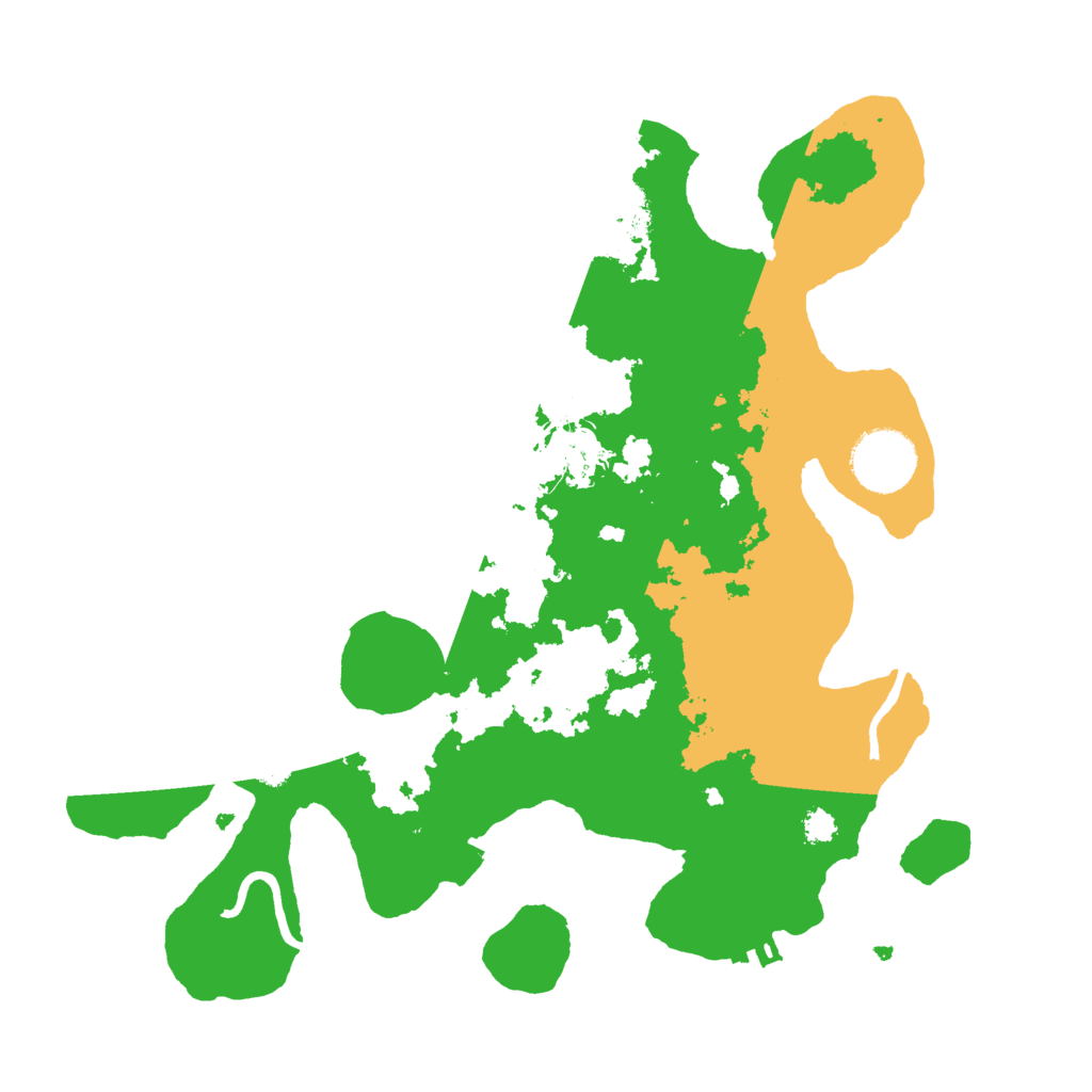 Biome Rust Map: Procedural Map, Size: 3000, Seed: 1688229521