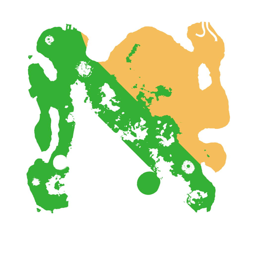 Biome Rust Map: Procedural Map, Size: 3000, Seed: 306684396