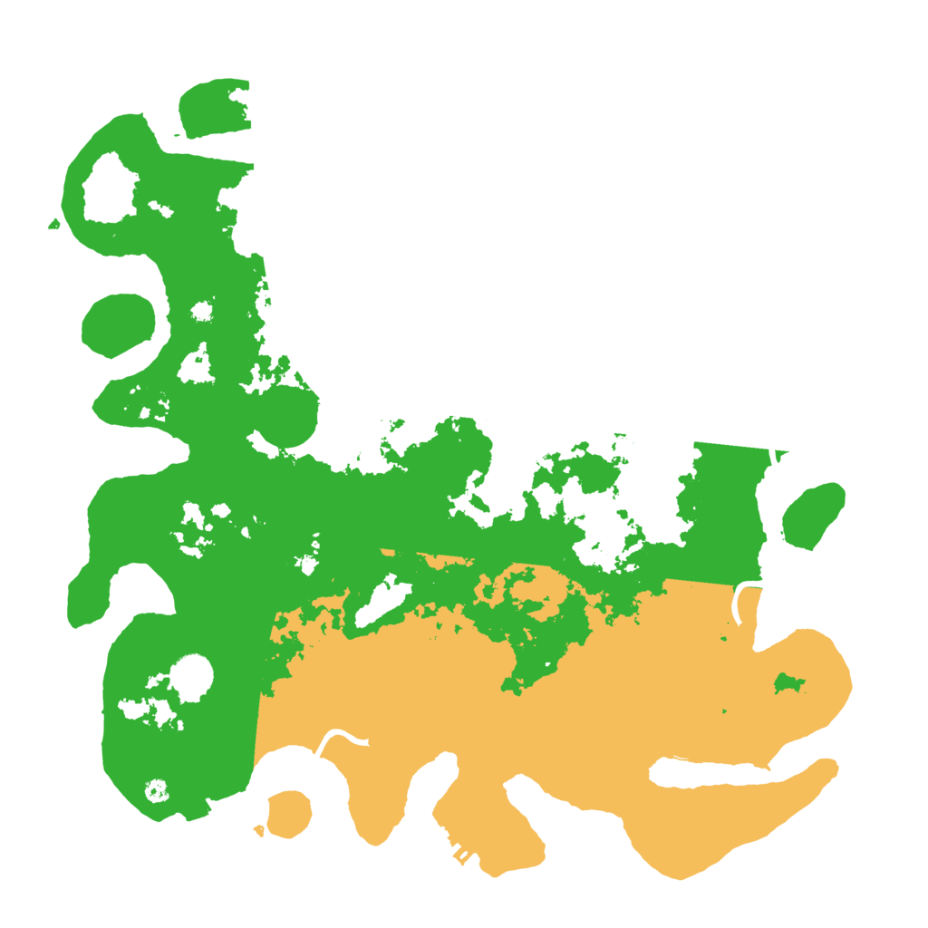 Biome Rust Map: Procedural Map, Size: 4000, Seed: 520164207