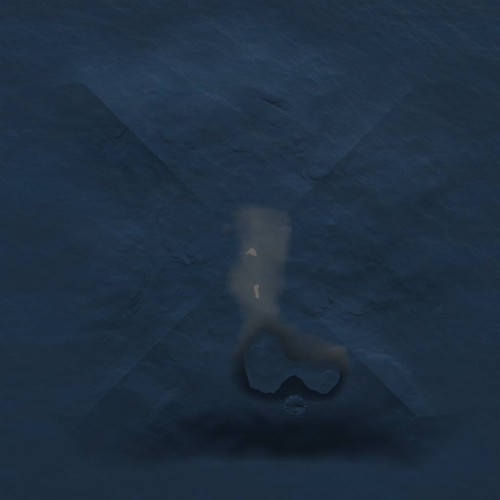 Rust Map: Procedural Map, Size: 1000, Seed: 841481637, 1 Monuments