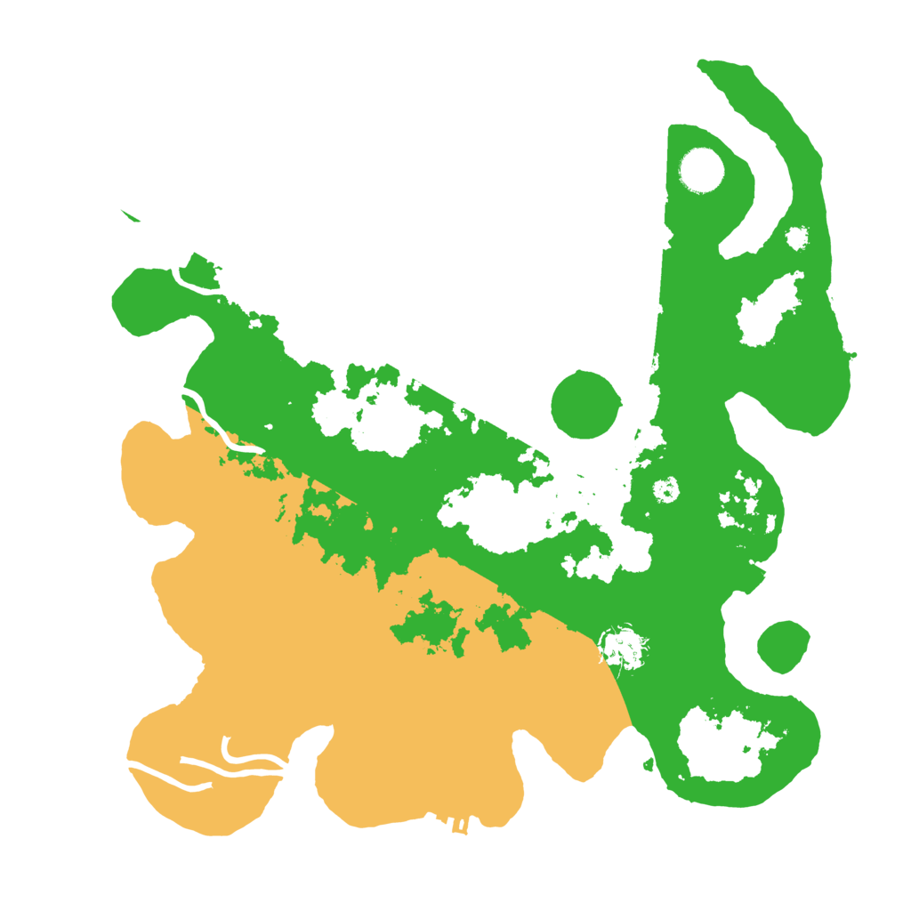 Biome Rust Map: Procedural Map, Size: 3600, Seed: 97155432